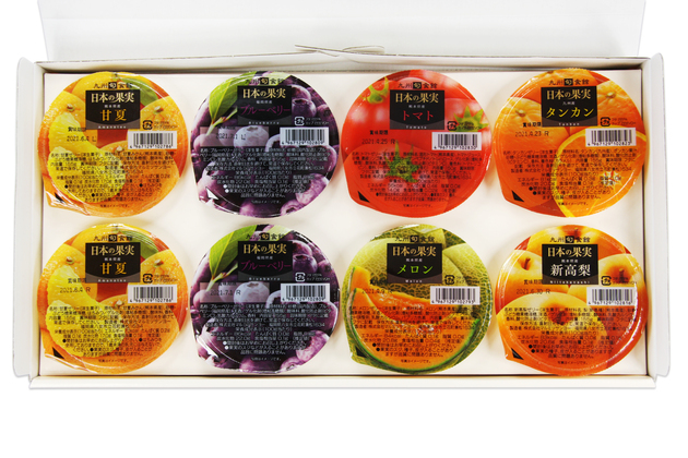 日本の果実　ゼリー6種(8個)ギフトセット(4207) 拡大