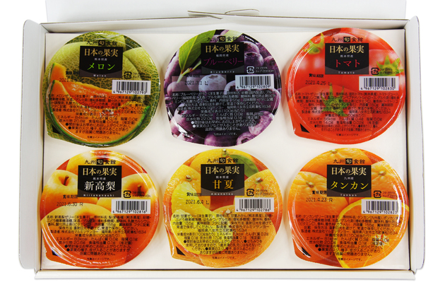 日本の果実　ゼリー6種(6個)ギフトセット(4211) 拡大