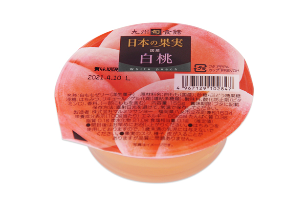 日本の果実　白桃ゼリー(6個)(4318　03) 拡大