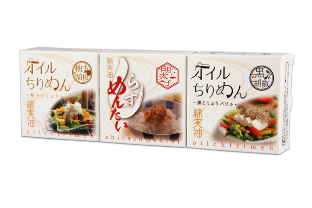 オイルちりめん3種セット（3缶）(4511) 拡大