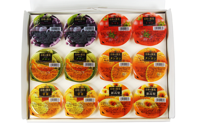 日本の果実　ゼリー6種(12個)ギフトセット(4202) 拡大